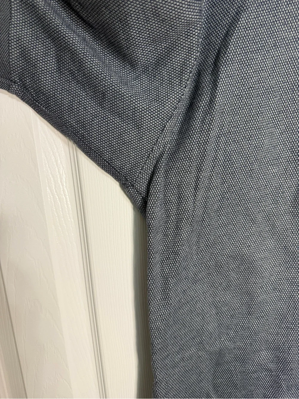 Nike Men's Heathered Blue Polo with Contrast Trim